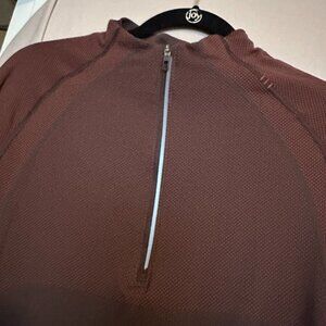 Lululemon Men’s Metal Vent Tech 1/2 Zip 2.0 Magma Sequoia M